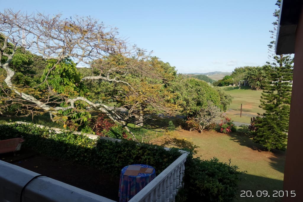 Large patio perfect for family braai's.
