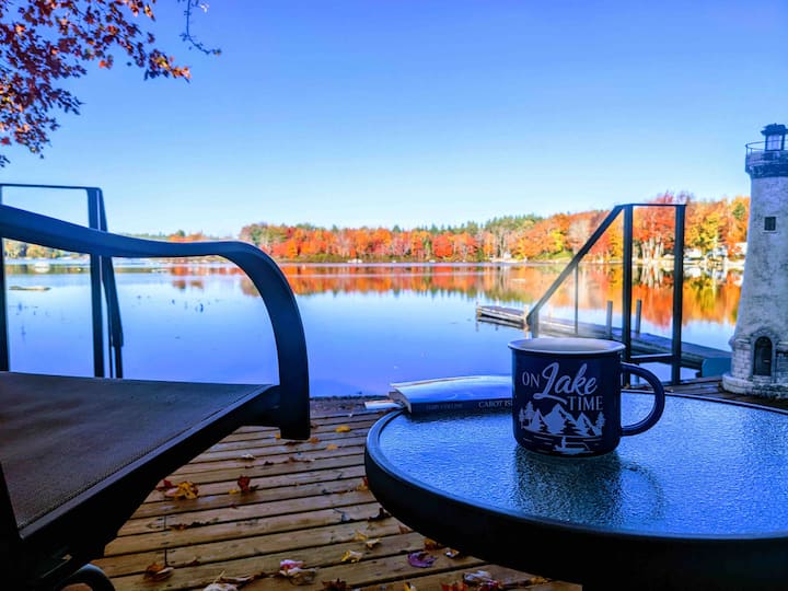 Serene lakefront living. Two bedroom cottage. Cottages for Rent in