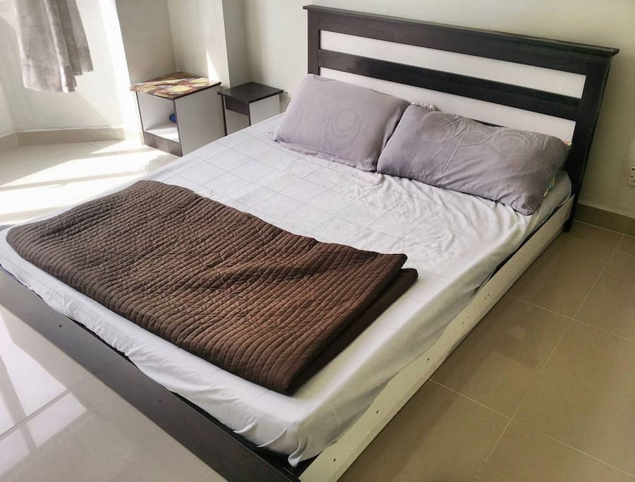 Queen Bed! Comfort for Two.