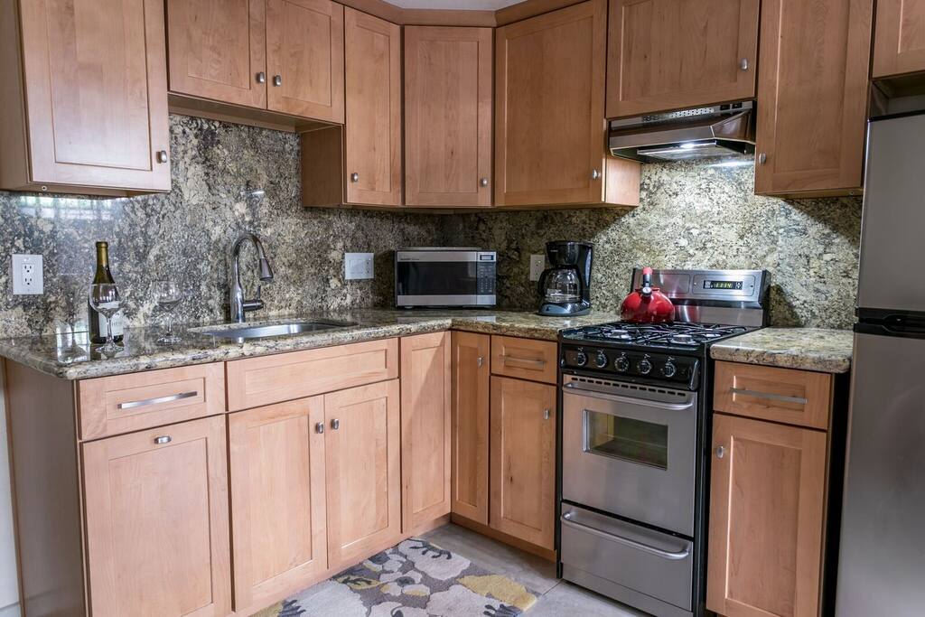 Fully Equipped with High End Cookware.