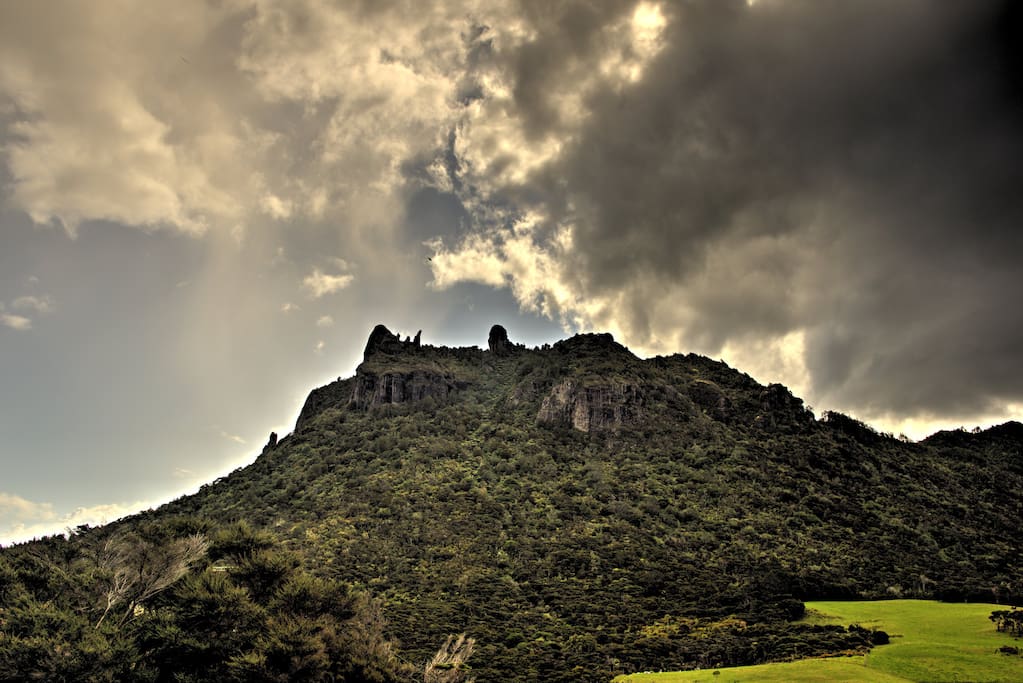Mt Manaia from the main deck