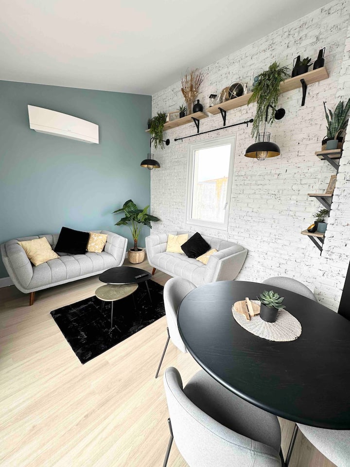 Appt T3 Cœur De Ville + Terrasse + Parking + Clim - Les Sables-d'Olonne