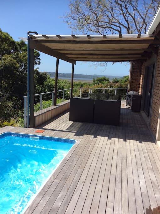 Heated Splash Pool and Deck