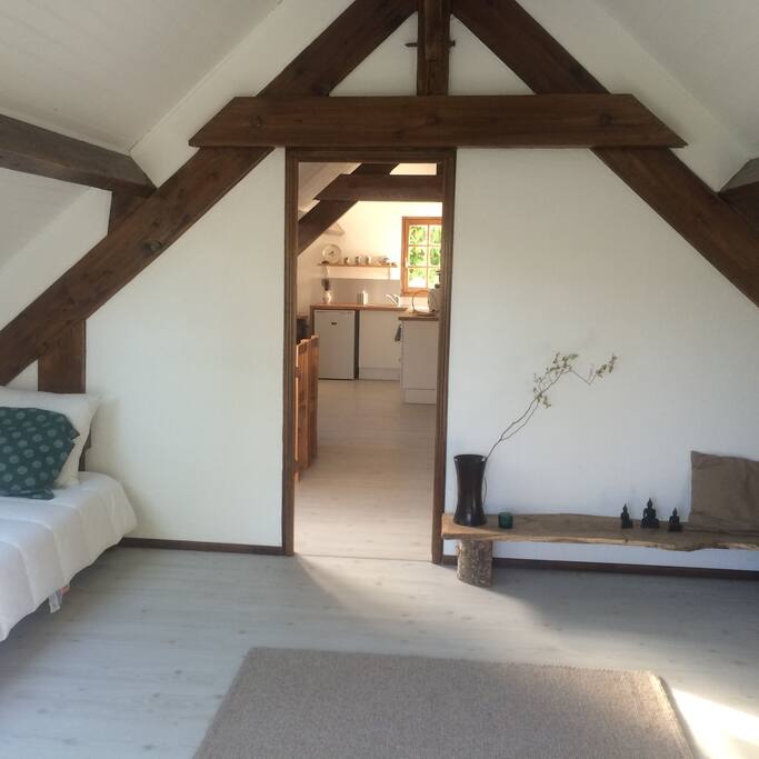 Gîte du haut (vue en enfilade).
