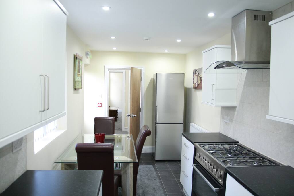 Kitchen with dining area