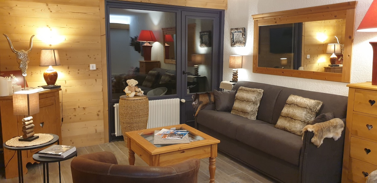 Top Airbnb: Charming studio recently renovated à Le Grand Bornand