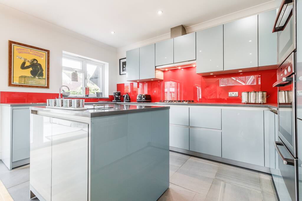 recently fitted schuller kitchen with underfloor heating