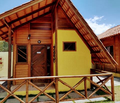 Chalé Pedacinho do Céu with outdoor Jacuzzi