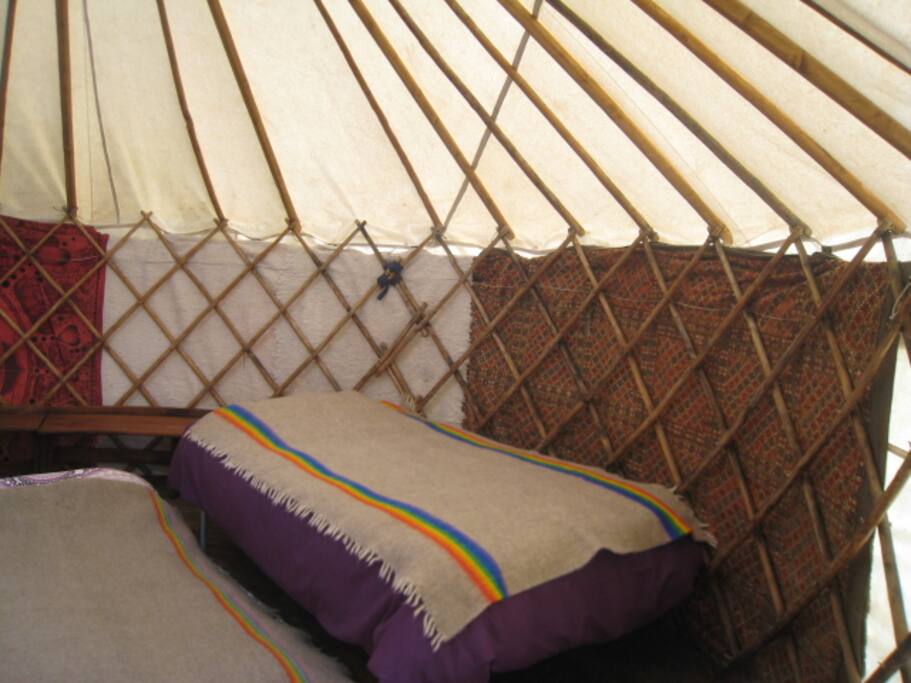 Two single beds