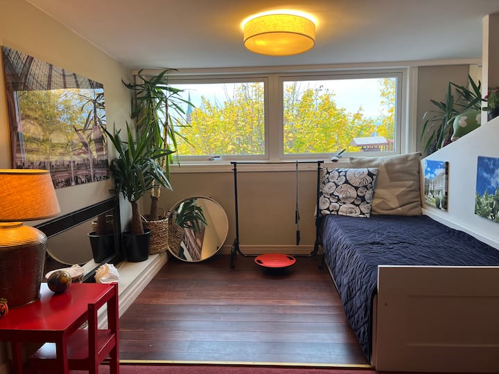 За игра, тренировки или всъщност две пълноразмерни легла. 