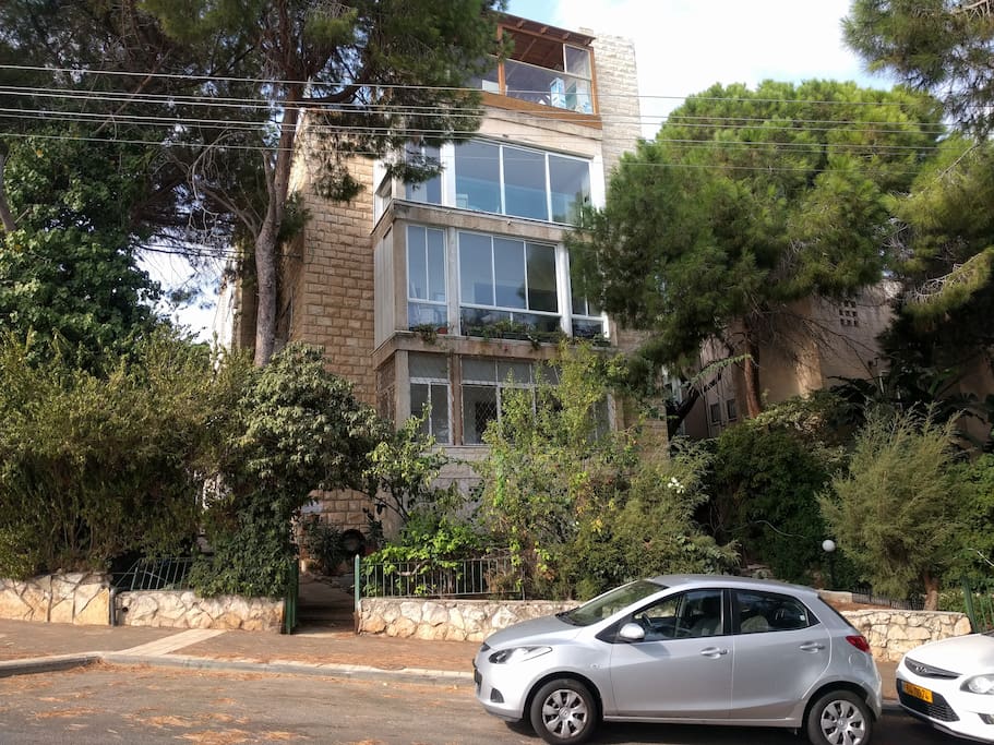 this is the entrance , the left one