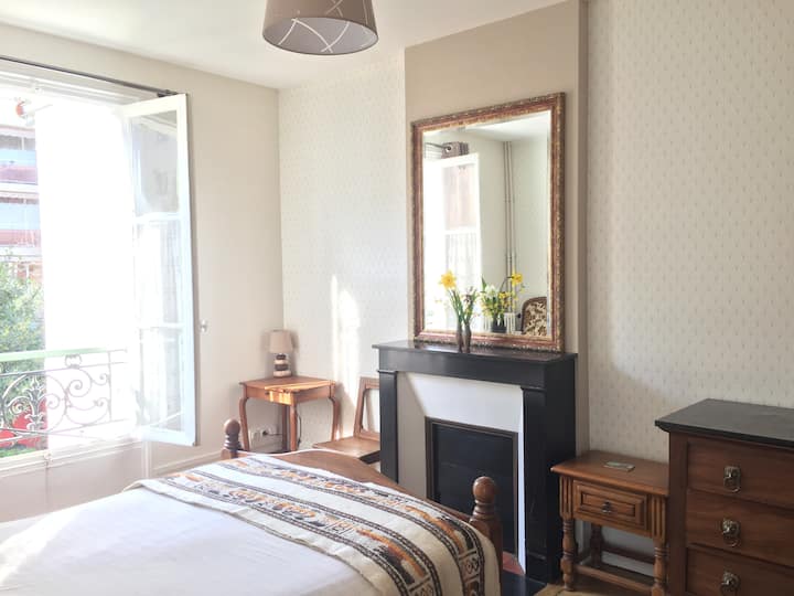 Chambre Cosy Dans ‘Villa Authentique Proche Paris - Bourg-la-Reine