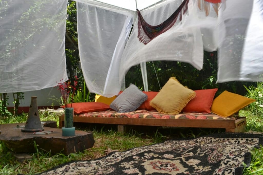 Espaço de relaxamento.