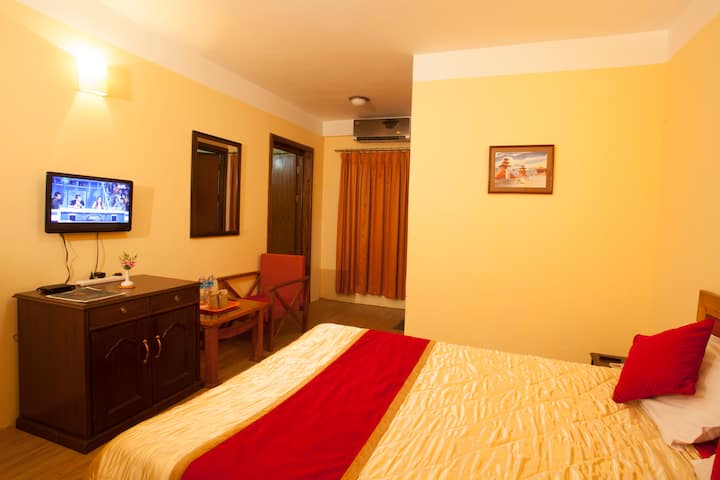 Chambre communicante pour 4 personnes.