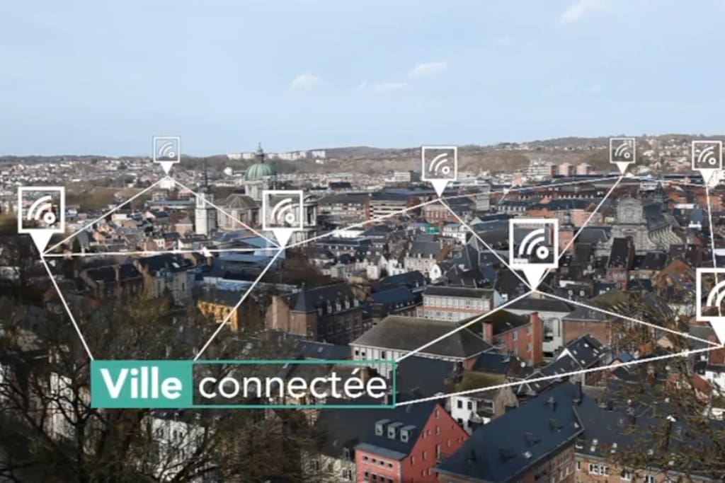Namur est une ville connecté