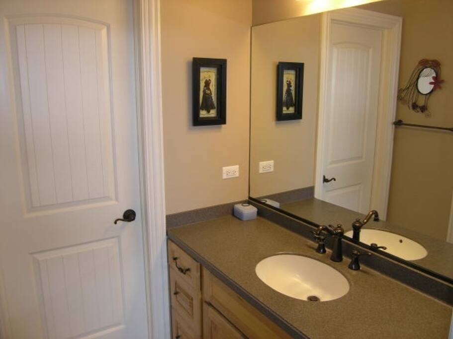 bathroom shared with other bedroom