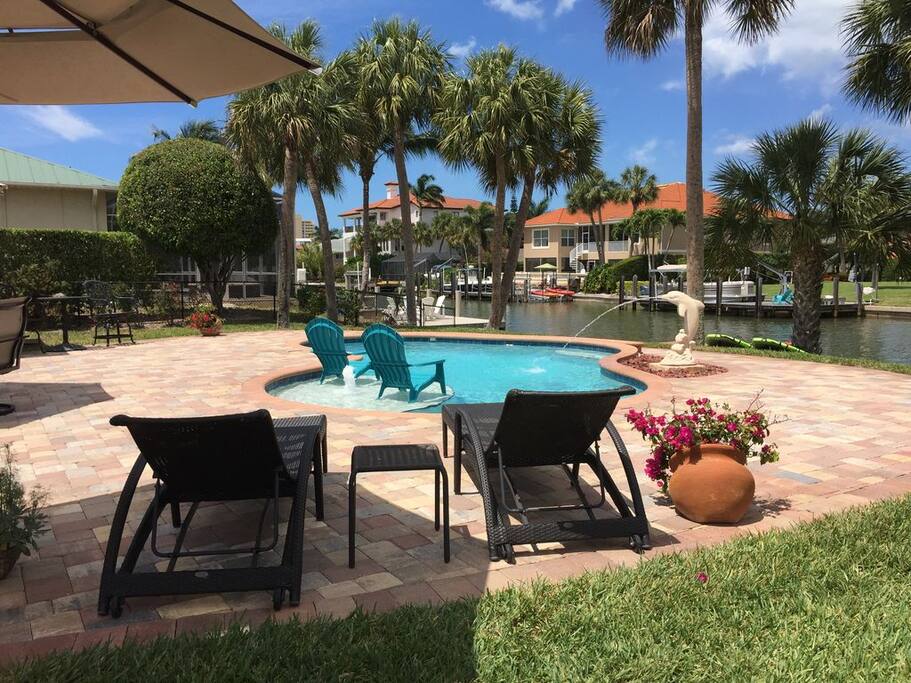 Poolside Lounging