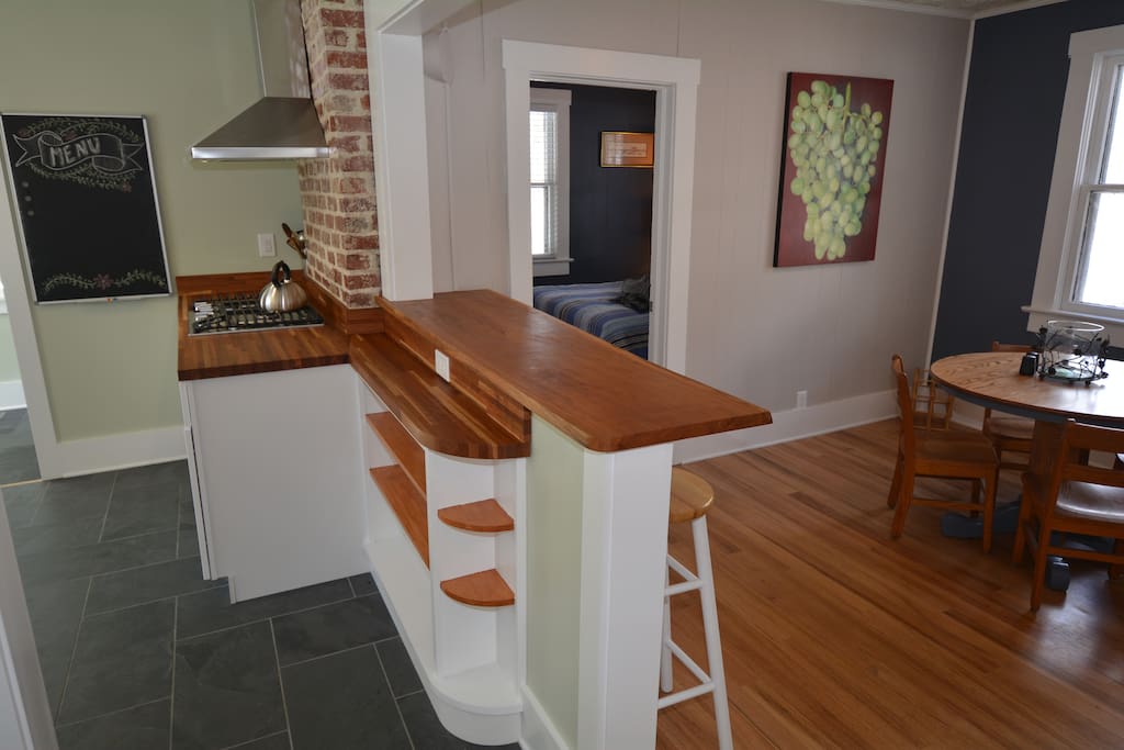 Bar with seating