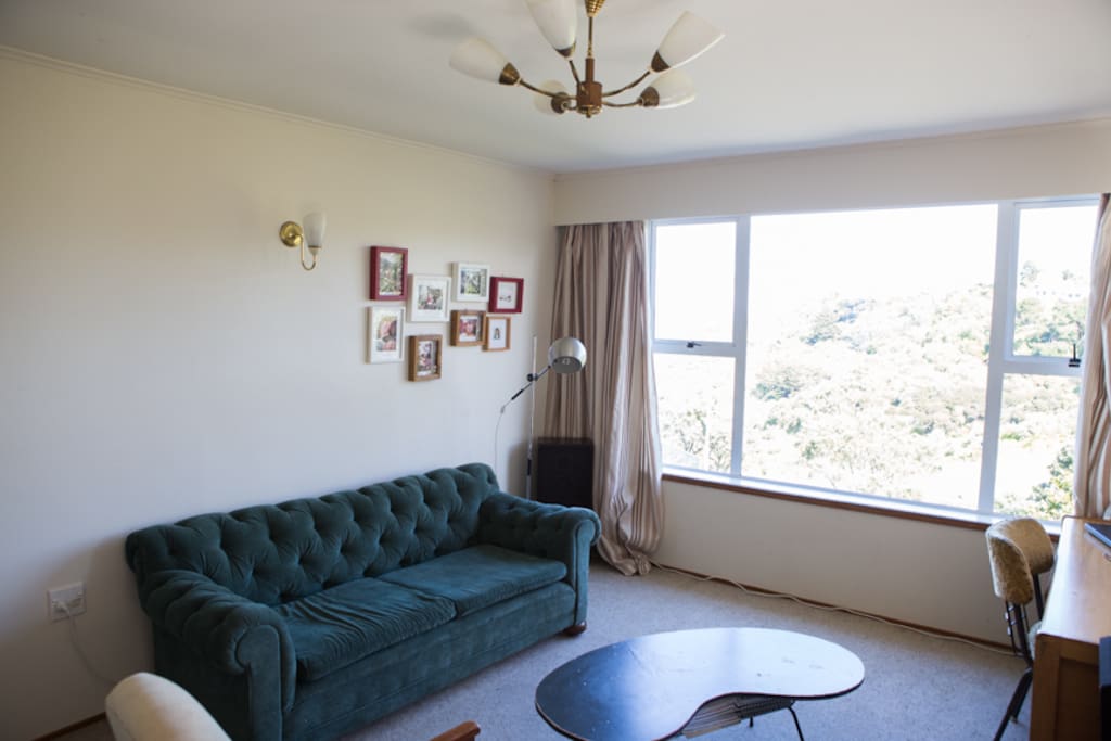 Relax in the evening sun with views out to sea