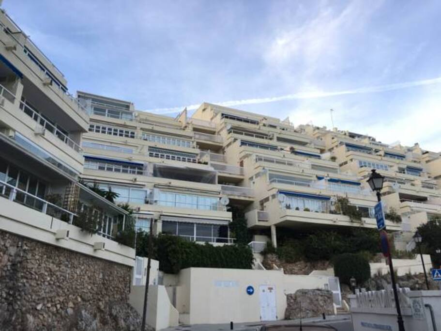 Fachada del apartamento