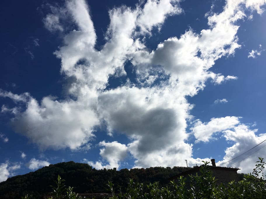 summer sky at Tuscany Meanders