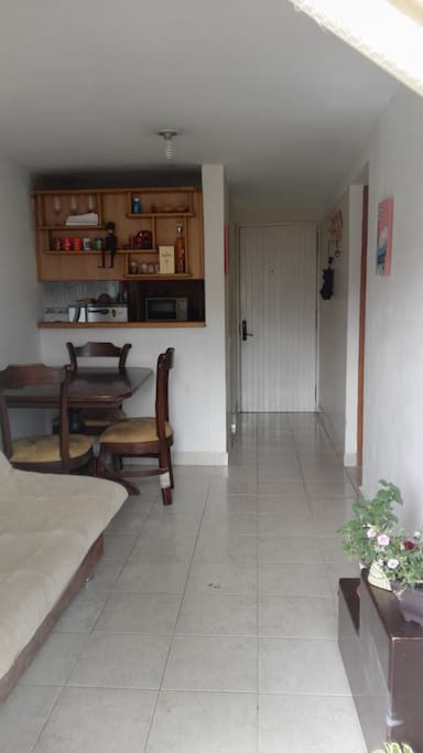 Entryway into apartment.