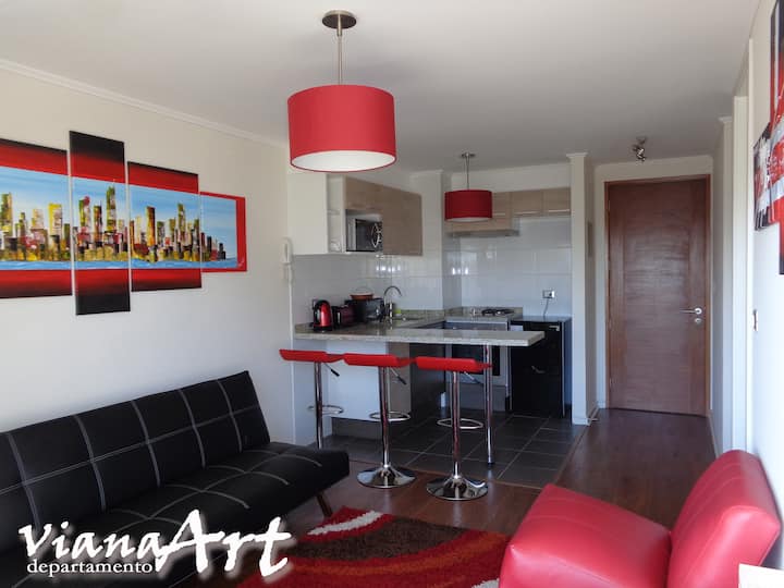 CENTRO VIÑA DEL MAR / VIANAART DEPARTAMENTO Apartamentos en alquiler