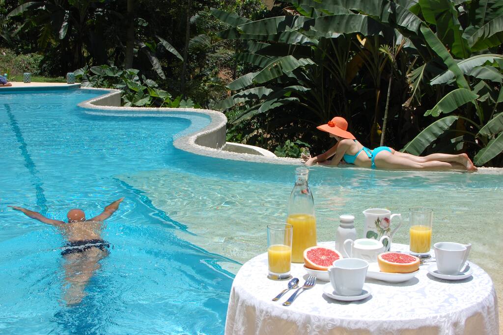Breakfast and sport!
Desayuno y ejercicio!