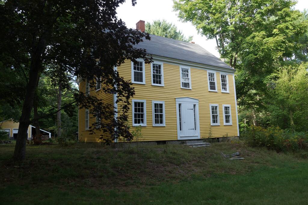 South side of the house