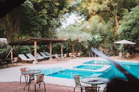 Beautiful house in the Ecuadorian Amazon