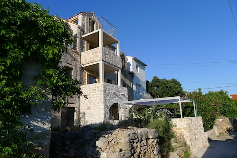 Popular Airbnb listing: STONE HOUSES - Nana in Zlarin
