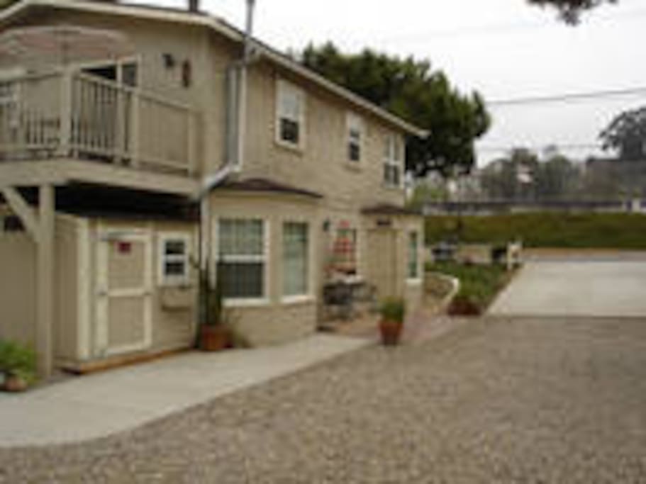 Side View of the home