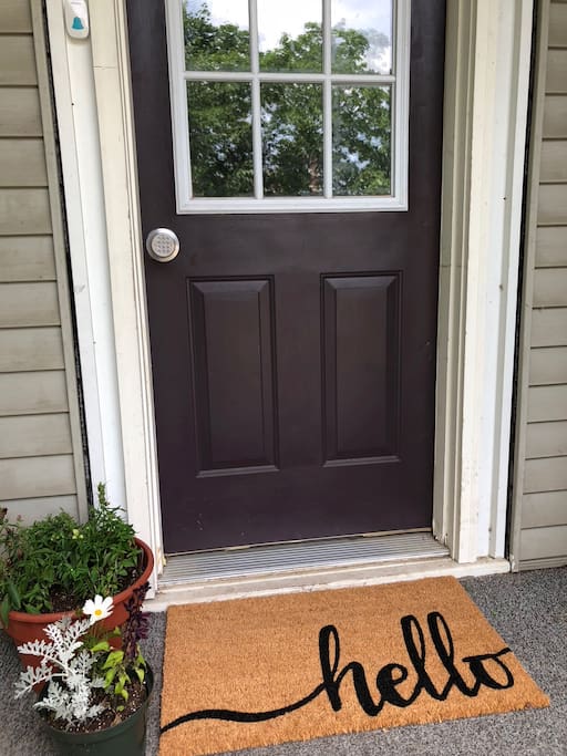 Entry - Door code provided for keyless entry, making check in a breeze!