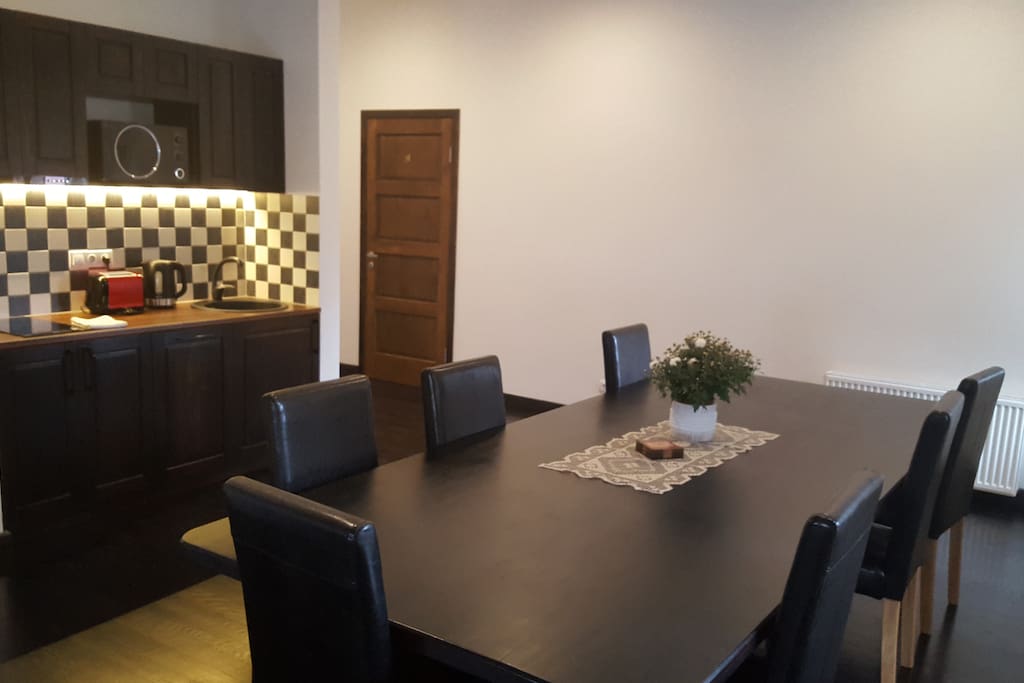 Dining room for all guests.