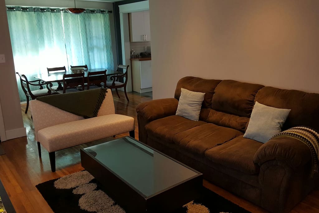 Living room seating.