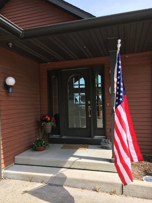 Front entrance