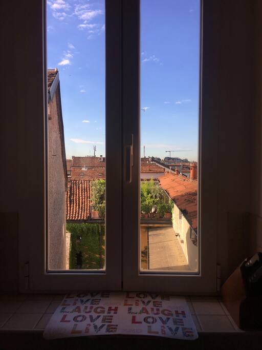 View from the kitchen