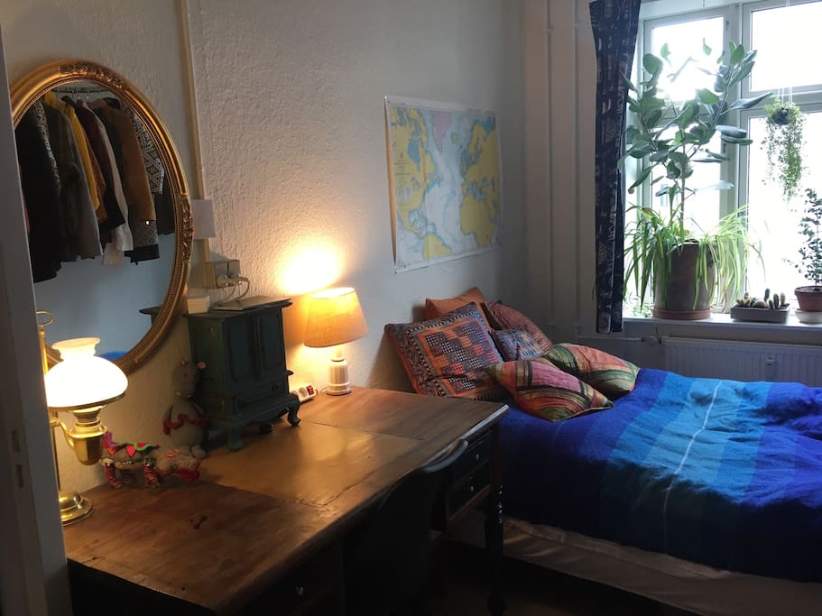 Bedroom and work space/desk