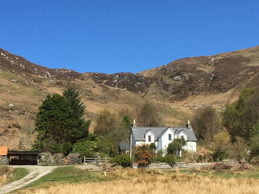 Cottage set in highland Croft