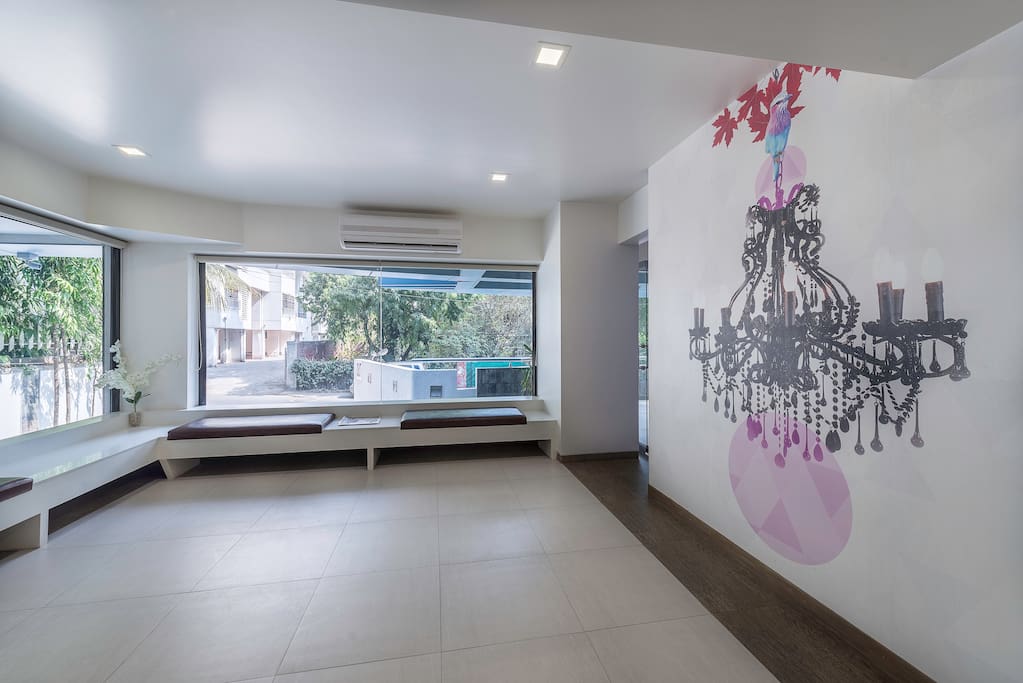 Reception area
