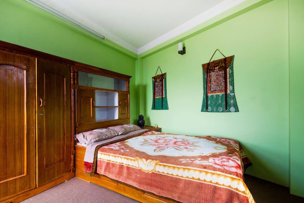 Your room! Leading directly onto the rooftop