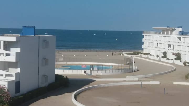 Coin De Paradis, P2 Front De Mer Sur Plage - Le Grau-du-Roi