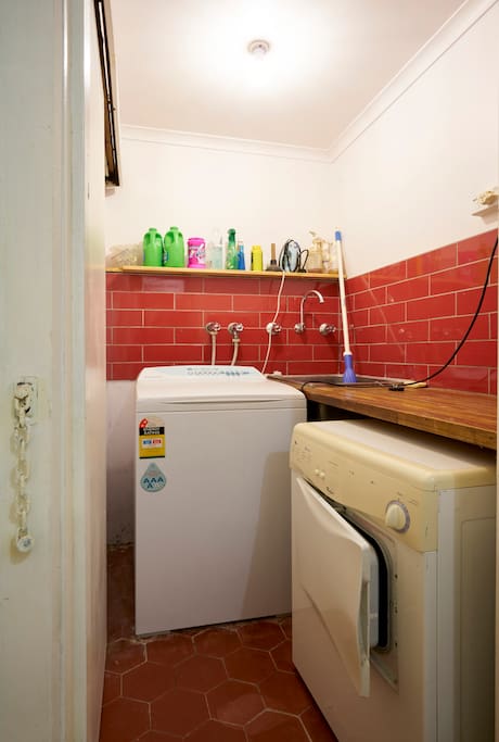 downstairs laundry