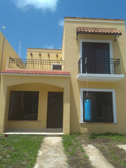 Fachada de la casa
