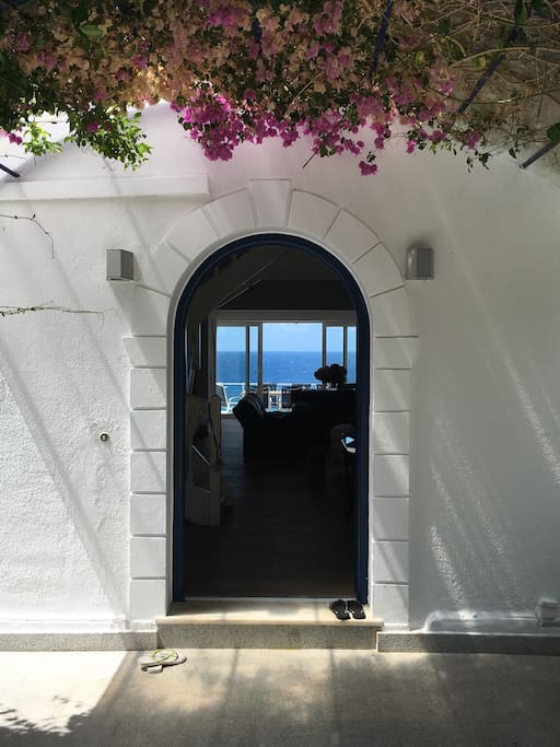 Entrance to the house...