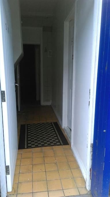 Entrance stairs to the flat