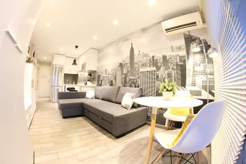 Airbnb con mejor rendimiento: TORREMOLINOS✨🔝LOVELY STUDIO NEW YORK DESIGN ⭐️ en Torremolinos