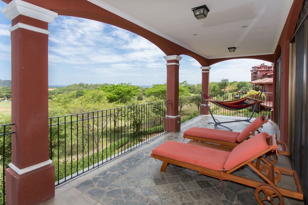 terrace with oceanview