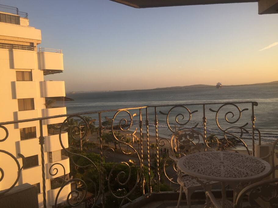 vista del balcon