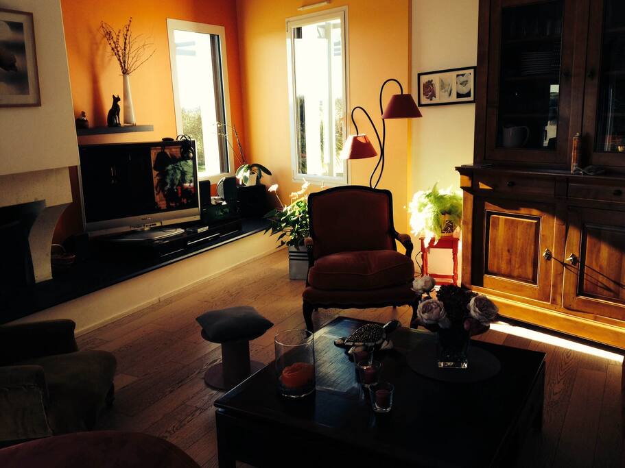 Séjour-Salon convivial et chaleureux
